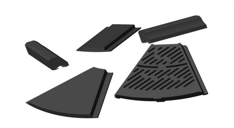 球磨機錳鋼襯板和球磨機橡膠襯板成本計算
