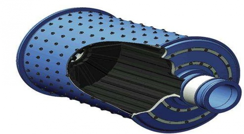 球磨機(jī)橡膠襯板子不同球磨機(jī)設(shè)備上的使用